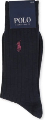 RALPH LAUREN Ribbed socks