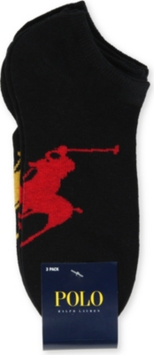 RALPH LAUREN Three pack big pony socks