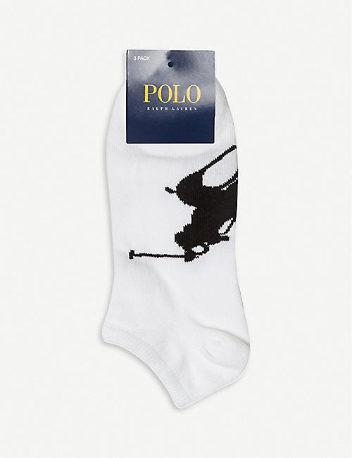 POLO RALPH LAUREN: Pack of three socks