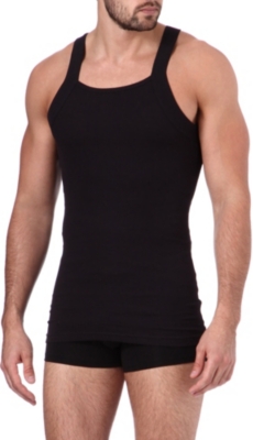 2(X)IST Two pack Essential Square-cut vests