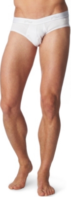 2(X)IST Essential No Show briefs (White