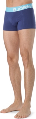 BJORN BORG Two pack plain trunks