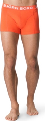 BJORN BORG Bold stretch-cotton trunks