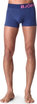 BJORN BORG Pack of two stretch-cotton trunks