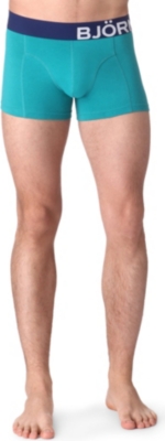 BJORN BORG Pack of two stretch-cotton trunks