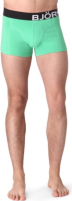 BJORN BORG Pack of two stretch-cotton trunks