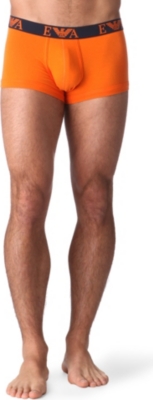 ARMANI Logo-waistband trunks
