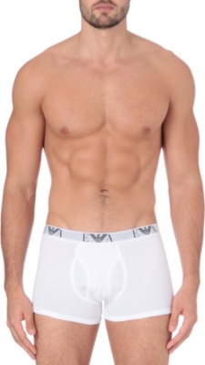 ARMANI Three pack logo trunks