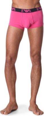 ARMANI Stretch-cotton trunks