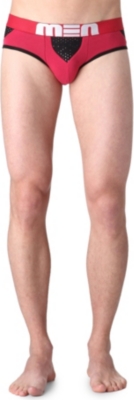 MEN Teardrop mesh briefs