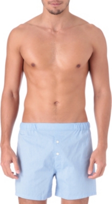 UNDER Victor cotton boxer shorts