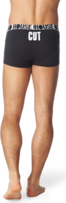HOUSE OF HOLLAND Cut trunks (Black