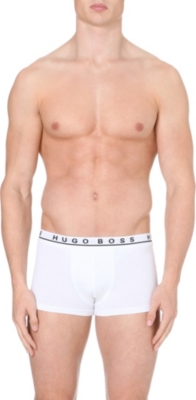 HUGO BOSS Pack of three stretch-cotton briefs