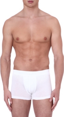 HUGO BOSS Logo jersey trunks