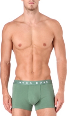 HUGO BOSS Logo-printed trunks