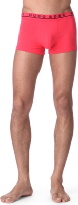 HUGO BOSS Pack of three stretch-cotton trunks