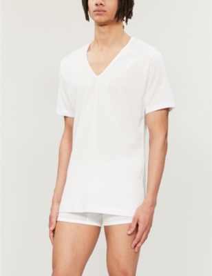 SUNSPEL Superfine v&ndash;neck t&ndash;shirt