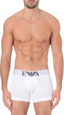 ARMANI Stretch&ndash;cotton trunks