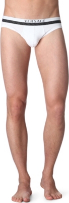VERSACE Low-rise stretch-jersey briefs