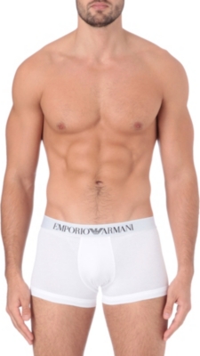 ARMANI Stretch&ndash;cotton trunks