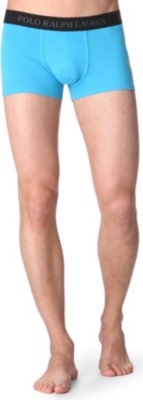 RALPH LAUREN Big Pony stretch-cotton trunks