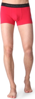 RALPH LAUREN Big Pony stretch-cotton trunks