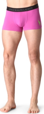 RALPH LAUREN Big Pony stretch-cotton trunks