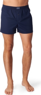 RALPH LAUREN Logo&ndash;embroidered stretch boxers (Navy