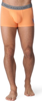 RALPH LAUREN Big Pony stretch-cotton trunks