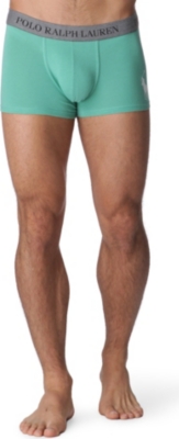 RALPH LAUREN Big Pony stretch-cotton trunks