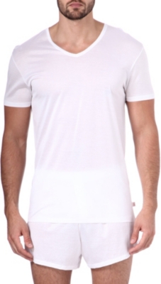 DEREK ROSE Lewis mercerised-cotton t-shirt