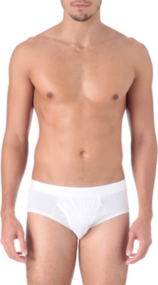 DEREK ROSE Lewis mercerised-cotton briefs