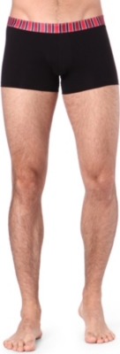 DEREK ROSE Multi-stripe waistband hipster trunks