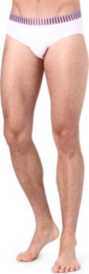 DEREK ROSE Multi-stripe waistband briefs