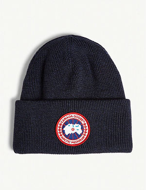 canada goose fur bobble hat canada goose fur bobble hat