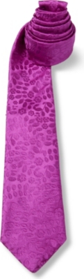 DUCHAMP Pansy Bloom tie (Honesty