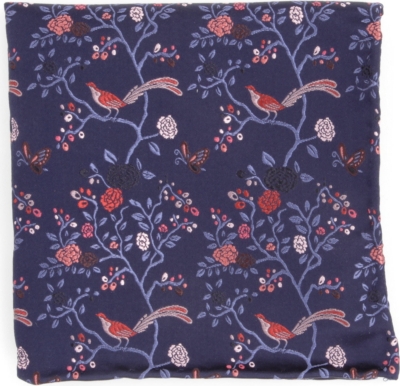 DUCHAMP Ornate Orchard pocket square