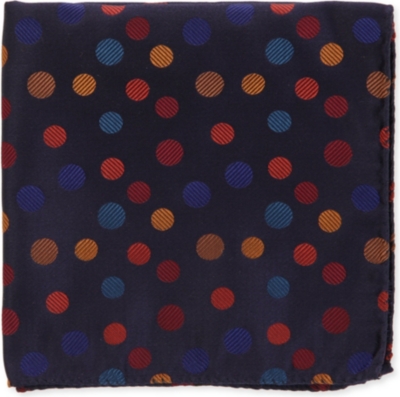 DUCHAMP Random spot pocket square