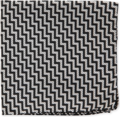 DUCHAMP Zig zag pocket square