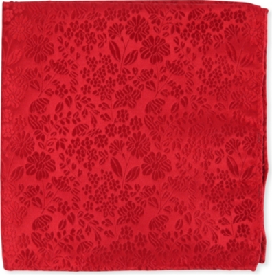 DUCHAMP Pastoral rose pocket square
