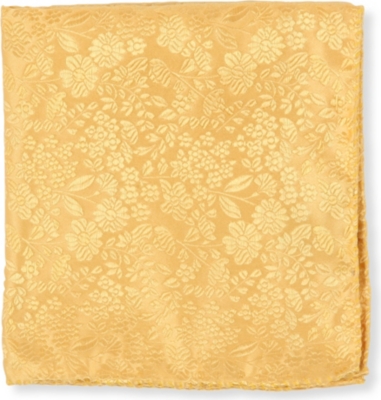 DUCHAMP Pastoral rose pocket square