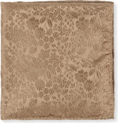 DUCHAMP Pastoral rose pocket square