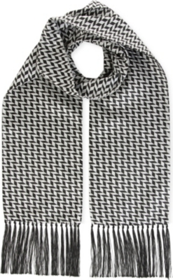 DUCHAMP Block herringbone scarf