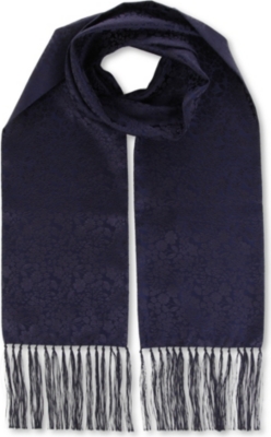 DUCHAMP Floral jacquard scarf