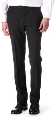 DUCHAMP Wool and mohair-blend trousers