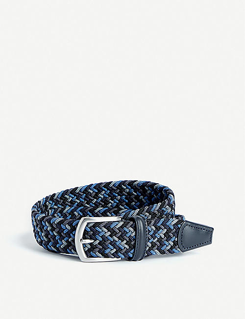ANDERSONS: Multi Woven elasticated belt