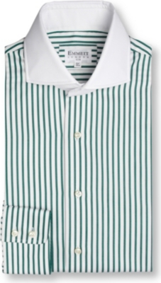 EMMETT LONDON Hampton slim fit single cuff shirt