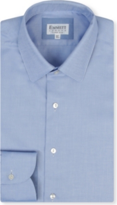 EMMETT LONDON Carlton super-slim single-cuff shirt