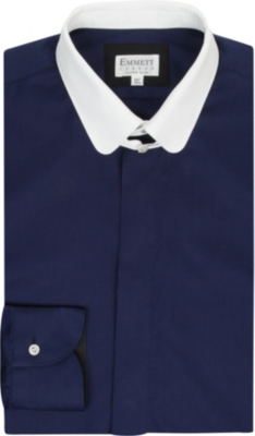 EMMETT LONDON Super-slim single-cuff shirt