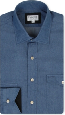 EMMETT LONDON Parker denim shirt